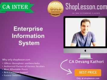 CA Inter EIS (Enterprise Information System) for For May & November 2020 By CA Devang Kothari
