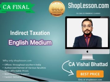 CA Final IDT Video Lecture Simple English : Video Lecture + Study Material By CA Vishal Bhattad (For For May & Nov. 2020)